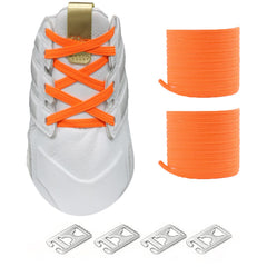 Elastic No Tie Shoelaces System for Adult and Kids Shoes