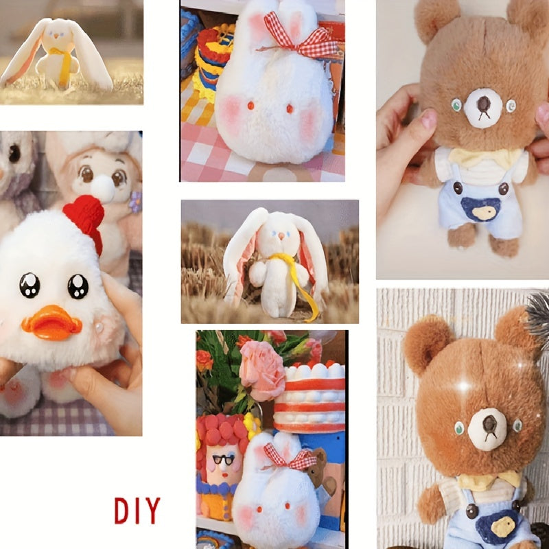 8mm Thickened Rex Rabbit Fur Fabric DIY Plush