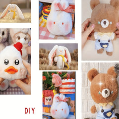 8mm Thickened Rex Rabbit Fur Fabric DIY Plush
