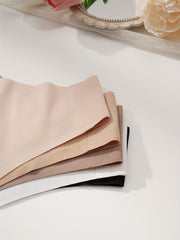 5 Seamless Solid Thongs Soft Comfy Stretchy Intimates Panties