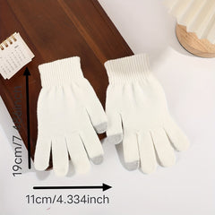 Winter Cycling Gloves Windproof Touch Screen Warm Gloves