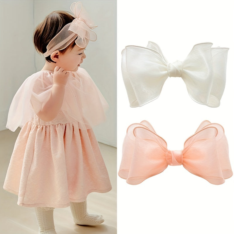 Kids Oversized Bow Headband - Daily Use for All Seasons