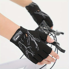 Gel Padded Half Finger Cycling Gloves for Road Mountain Bikes