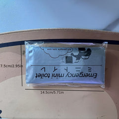 3PCS Car Mounted Emergency Urine Bag for Traffic Congestion Long Distance Travel
