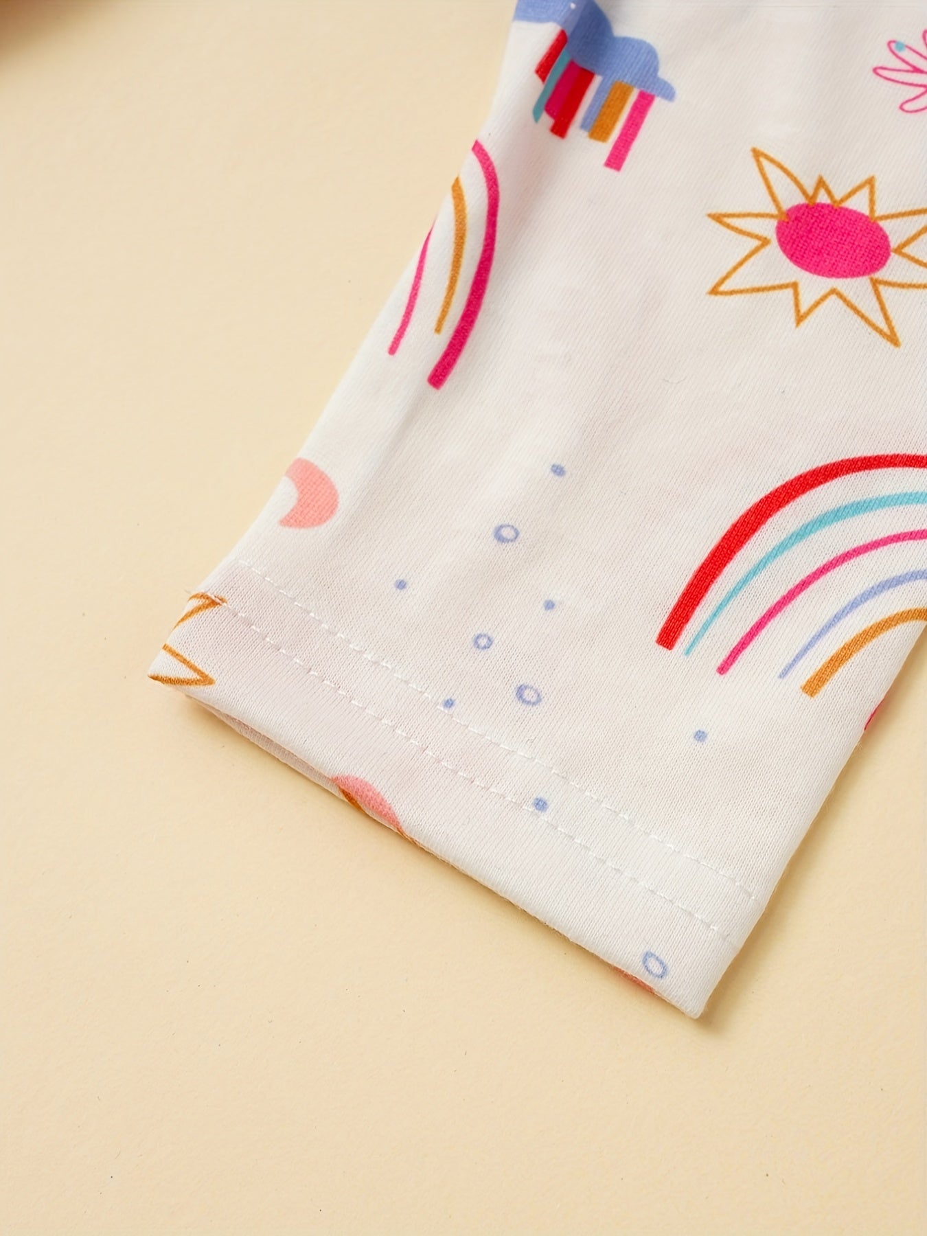 Adorable Rainbow Leggings for Your Little Princess