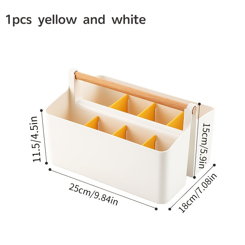 Marker & Pencil Organizer Box with Handle Durable Storage Solution