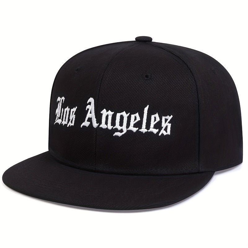 LOS ANGLES Embroidery Baseball Cap Gothic Stylish Unisex Snapback Hats Sunscreen