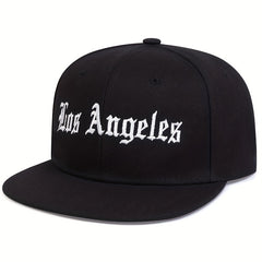 LOS ANGLES Embroidery Baseball Cap Gothic Stylish Unisex Snapback Hats Sunscreen