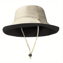UV Protection Sun Hat Solid Bucket Hat Women Sunshade Fishing Boonie Hat