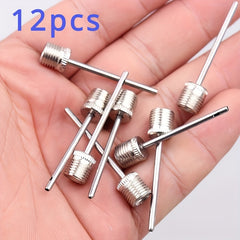 12pcs Inflating Needles Soccer Basketball Football Air Pump Parts