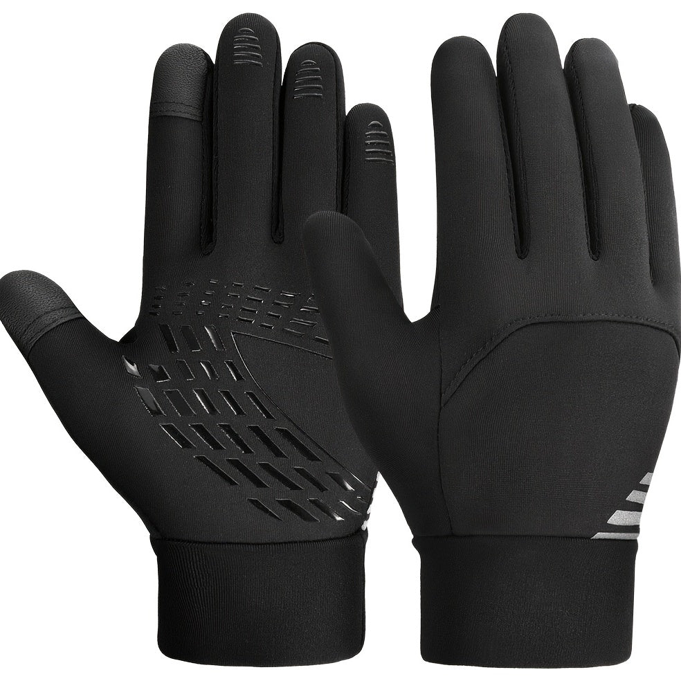 Kids Reflective Touch Screen Winter Gloves for Ages 6-12