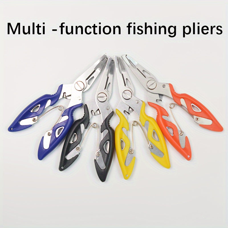 Multifunctional Fishing Plier Line Scissors Hook Remover