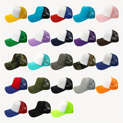 Breathable Adjustable Sponge Sun Baseball Cap For Travel