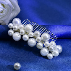European American Bride Wedding Hair Comb Temperament Accessory