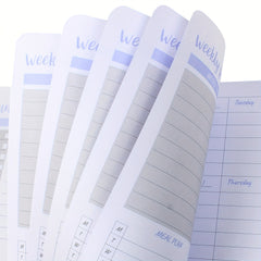 Weekly Goals Planner Checklist Habit Tracker Purple