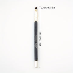 Precision Angled Eyebrow & Eyeliner Brush for Makeup Application