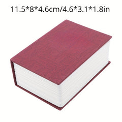 Mini Book Safe Password Box With Lock for Kids