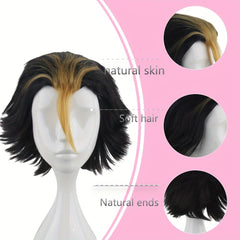 Men's Dress Up Wig Costume Hair Extension for Parties Holidays