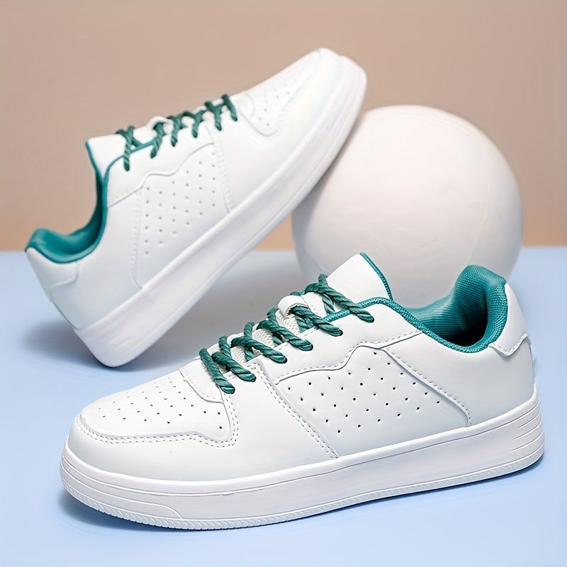 Men's Block Low Top Skate Shoes Casual Outdoor Breathable Sneakers