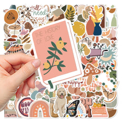 100sheets Polyamid Graffiti Sticker DIY Stationery Cup Decor Sticker