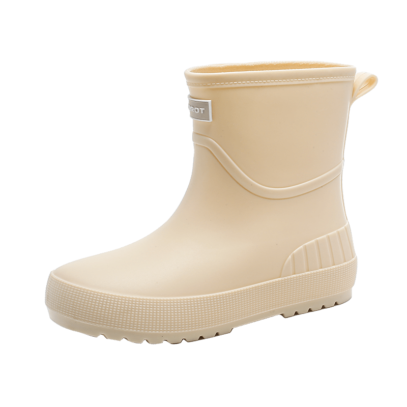 Women's Waterproof Non slip Rain Boots Wear Resistant Short Boots