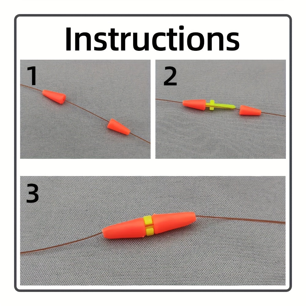 Fishing Rubber Stick Stopper for Floats Fishing Group Accessories