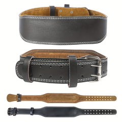 Adjustable PU Weight Lifting Belt with Padded Leather Support