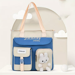 Primary School Students Tutoring Bags, Slanted Shoulder Book Bags