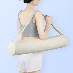 Portable Yoga Mat Canvas Storage Bag Large Capacity Fitness Backpack