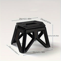 Thickened Plastic Portable Folding Stool for Outdoor Camping Fishing