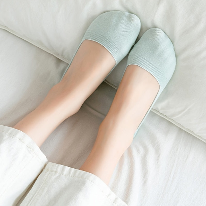 Invisible Socks Women's Stockings Breathable Lightweight Solid Socks