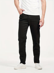 Men's Cotton Regular Fit Stretch Jeans for Spring Summer