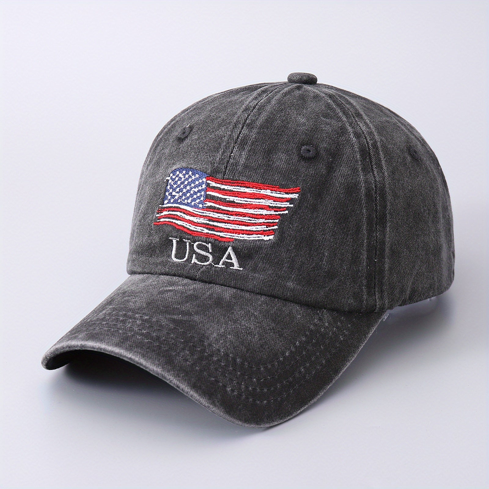 US Flag Pattern Baseball Cap for Men