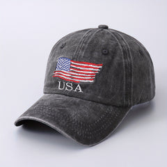 US Flag Pattern Baseball Cap for Men