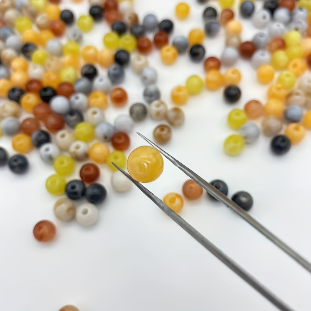 100pcs 8mm Acrylic Beads Double Beads DIY Jewelry Necklace Bracelet Earrings