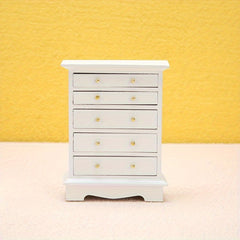 Dollhouse Mini Furniture Standing Cabinet