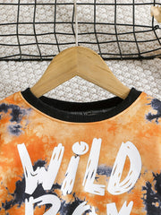 Boy's WILD BOY Printed Crew Neck Long Sleeve Sweatshirt