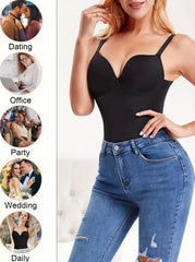 Push Up Tummy Control Body Shaper Bodysuit