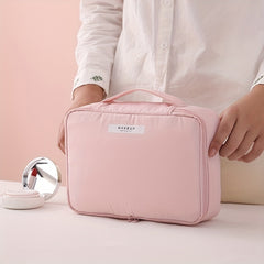 Large Capacity Waterproof Cosmetic Storage Bag Portable Makeup Pouch