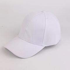 Blank Baseball Cap Solid Sports Cap Dolman Hat