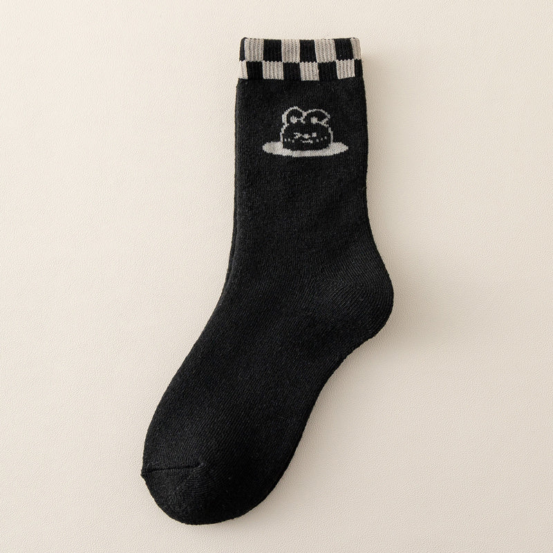 Women's Cartoon Animals Tube Socks