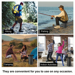 Portable Folding Camping Stool Lightweight Seat For Fishing Outdoors