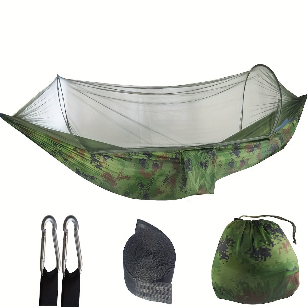 Quick Opening Mosquito Net Hammock for Camping