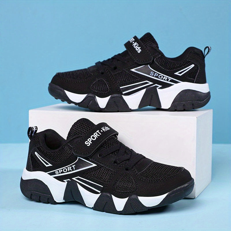Boys Mesh Breathable Sport Shoes Lightweight Non Slip Casual Sneakers