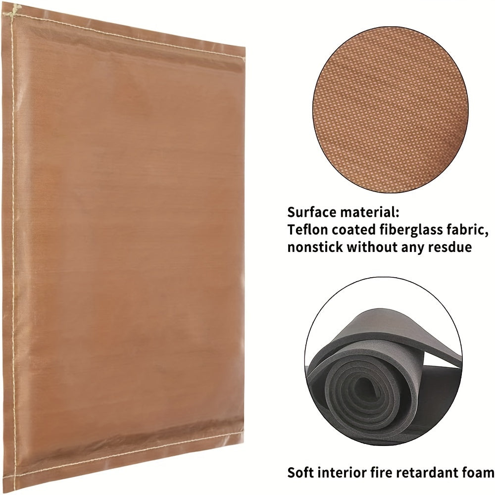 3-Pack Teflon Heat Press Pillows Bundle for Sublimation Projects
