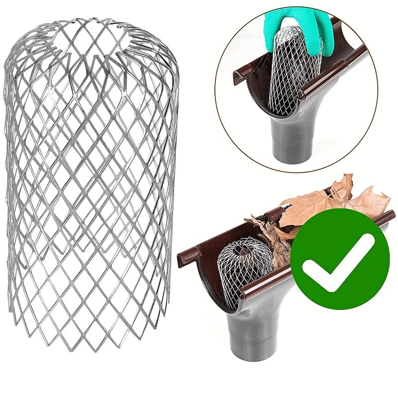 4pcs Aluminum Roof Drain Protection Prevents Blockage