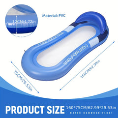 Inflatable Pool Lounger for Adults Float Hammock Raft