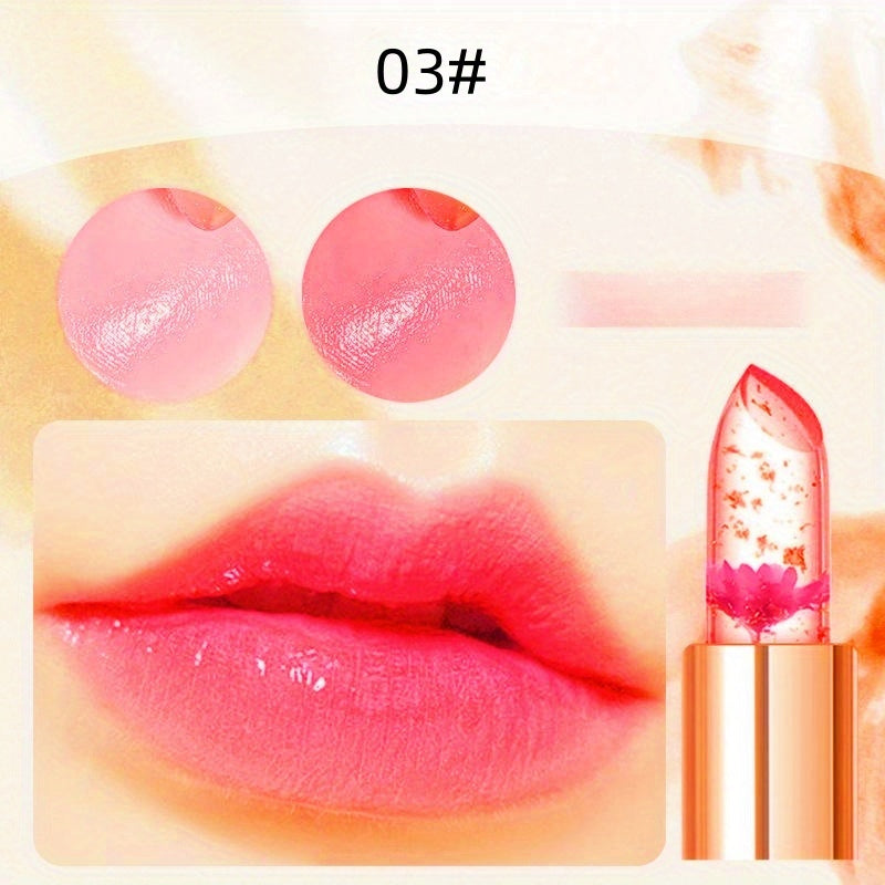 Golden Foil Jelly Lipstick Moisturizing Waterproof Lip Balm