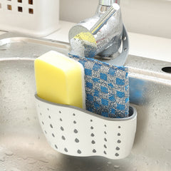 Adjustable Sink Sponge Holder Double Decker Hanging Basket