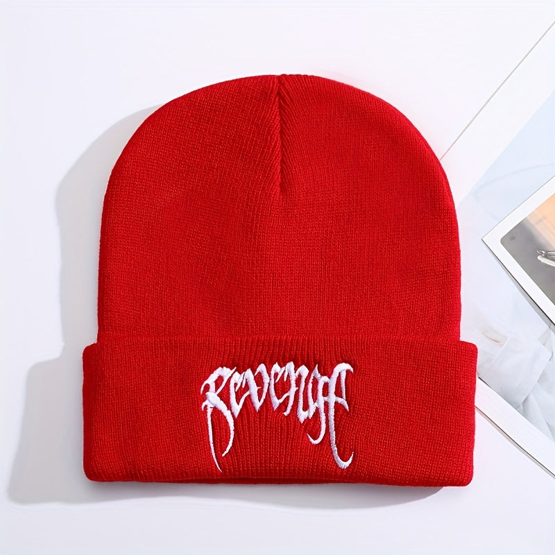 Warm Knitted Hat for Big Head Circumference